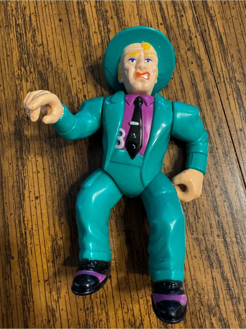 vintage 1990 Playmates Toys Dick Tracy "Shoulders" action figure